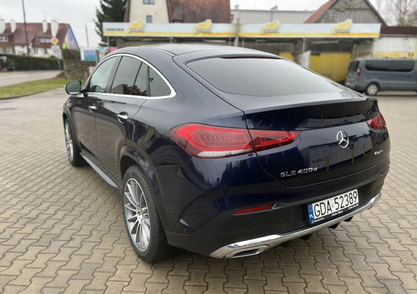 Mercedes-Benz GLE cena 280000 przebieg: 124900, rok produkcji 2020 z Olsztyn małe 704
